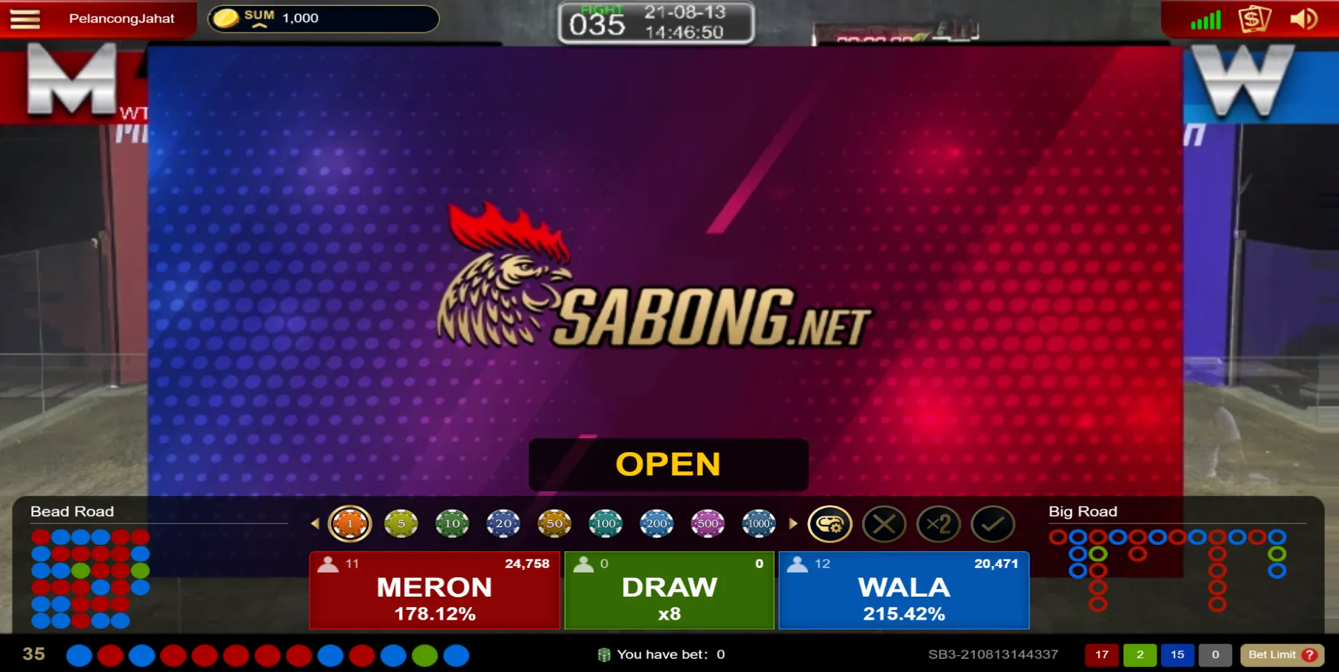 WPC Online Sabong Website