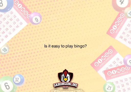 Is it easy to play bingo
