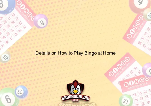 How to Play Bingo at Home