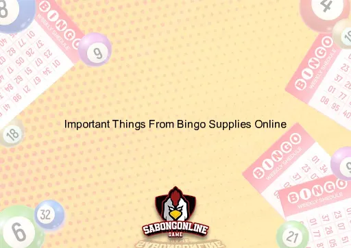 Bingo Supplies Online