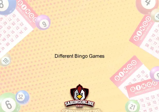 Different Bingo Games