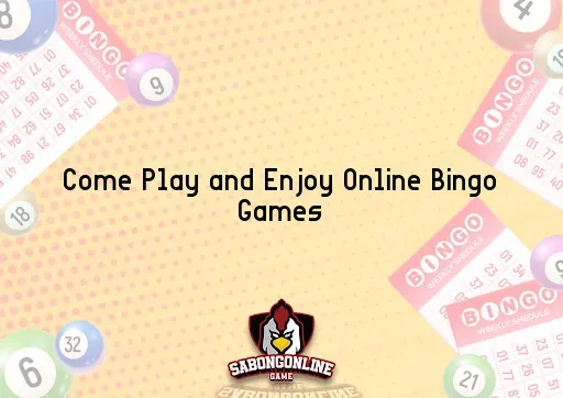 Online Bingo Games