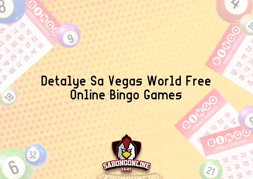 Vegas World Free Online Bingo Games