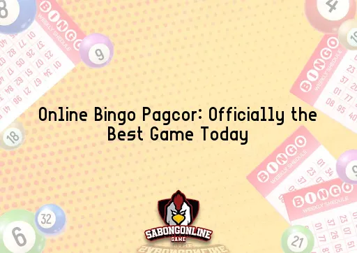 Online Bingo Pagcor