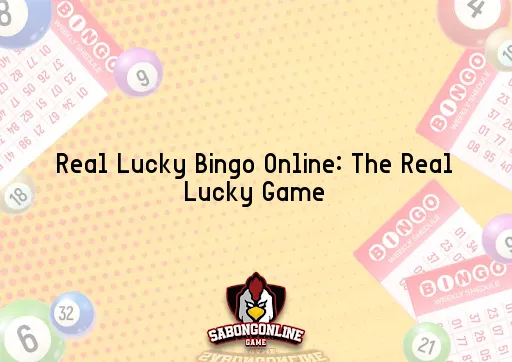 Real Lucky Bingo Online