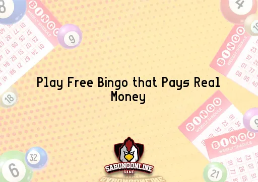 Free Bingo that Pays Real Money