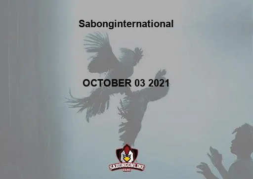 Sabong International S1 - RESBAKAN OCTOBER 03 2021