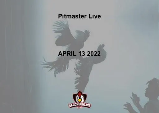 Pitmaster Live BLUE DIAMOND 8-COCK DERBY (4-COCK FINALS), INNOCENT MAN 12-COCK ALL-STAR INVITATIONAL DERBY (6-COCK FINALS) APRIL 13 2022