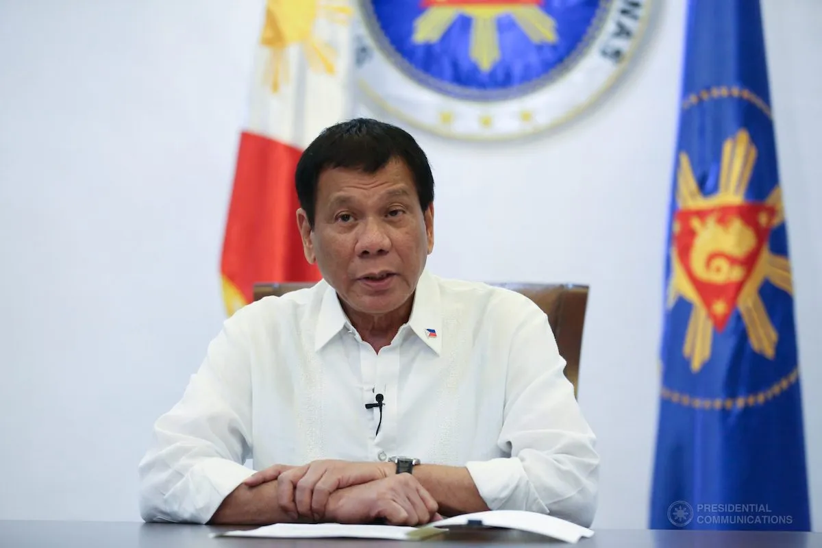 Duterte says gambling a necessary evil to fight pandemic