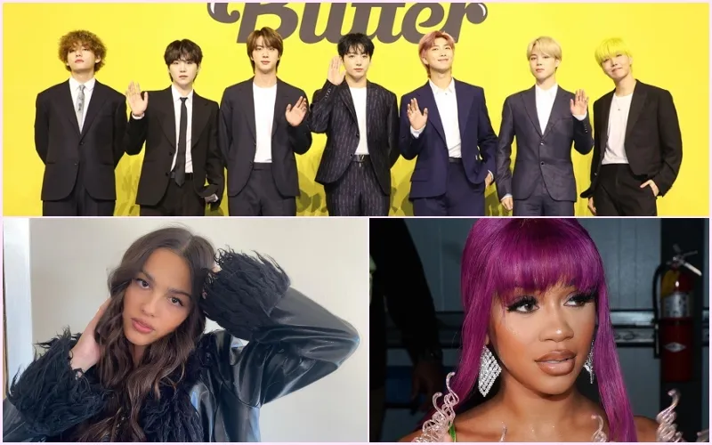 BTS, Fil-Am stars Saweetie, Olivia Rodrigo nominated at Kids’ Choice Awards 2022