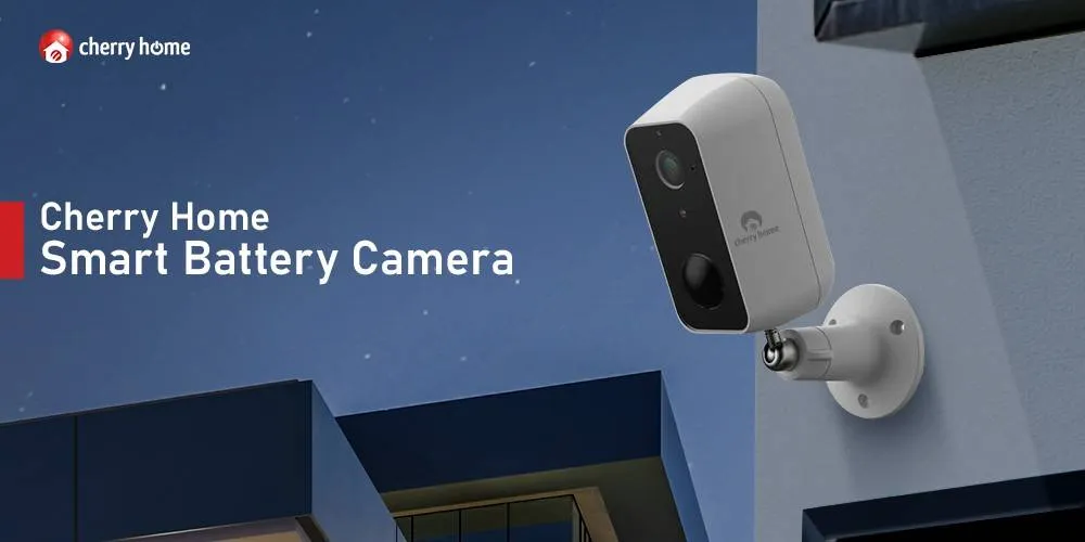 Cherry lists down five perks of a battery-powered surveillance camera