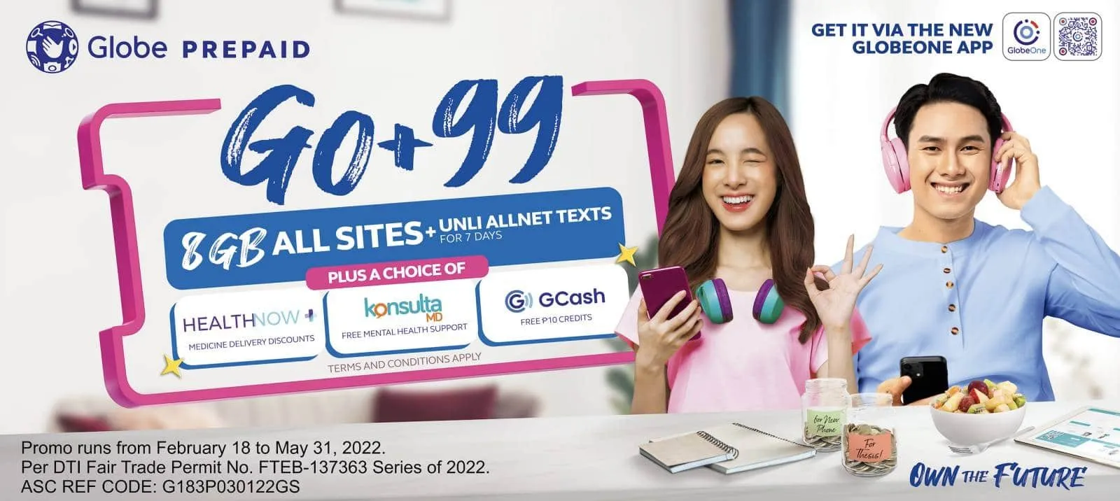 Go+ promos makes adulting effortless