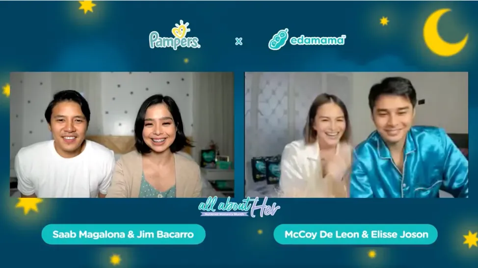 First-time parents Elisse and Mccoy reveal solution to their sleepless nights