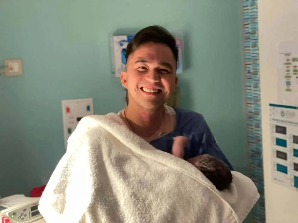 This OFW nurse went through IVF, now a father