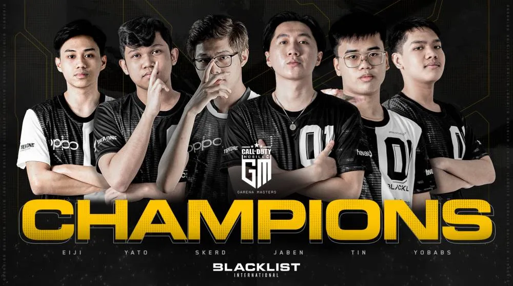 Blacklist Ultimate topples ALMGHTY, wins Garena Masters 2022 S1 title