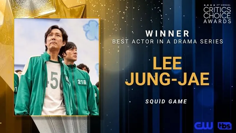‘Squid Game,’ Lee Jung-jae win at 27th Critics Choice Awards