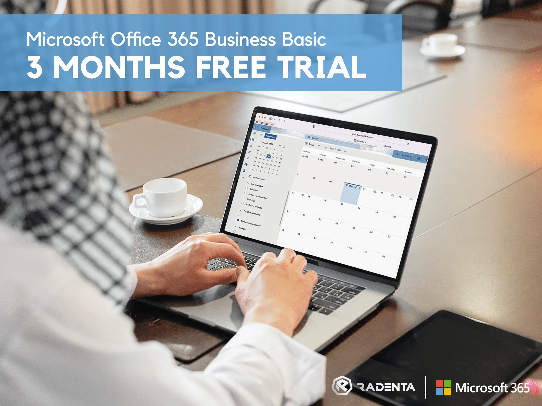 Radenta offers free trial on Microsoft Office 365
