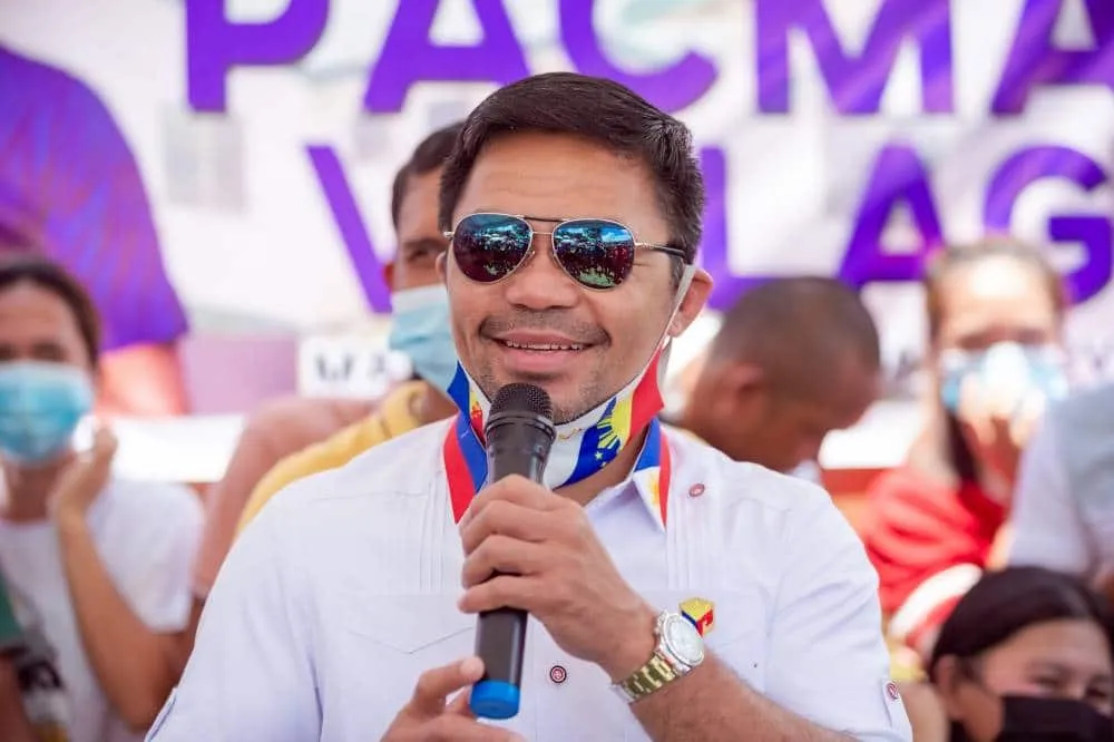 Pacquiao tells gov't: Give sack of rice, not 'measly' P200 cash