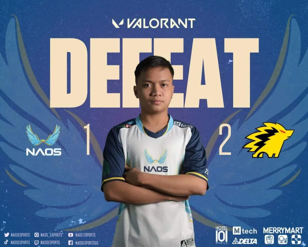 Naos Esports gets eliminated by Onic in APAC Challenger