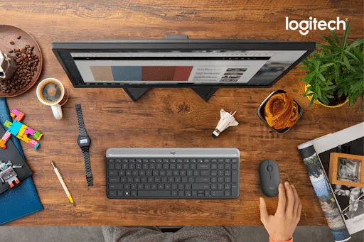 Create a workspace you love with Logitech
