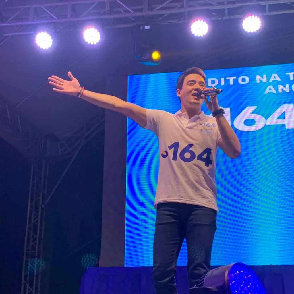 Erik Santos, Sisa grace Cebu’s Bakud party grand proclamation rally