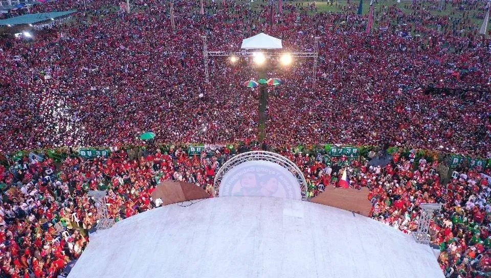 LOOK: Massive crowd assembles for UniTeam rally in Sultan Kudarat