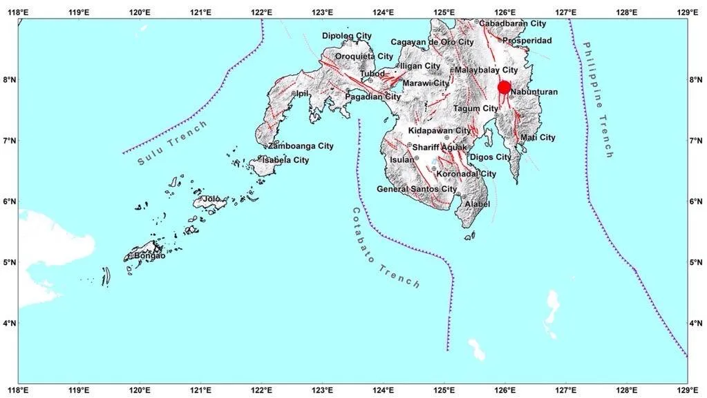 5.0-magnitude quake jolts Davao de Oro — Phivolcs