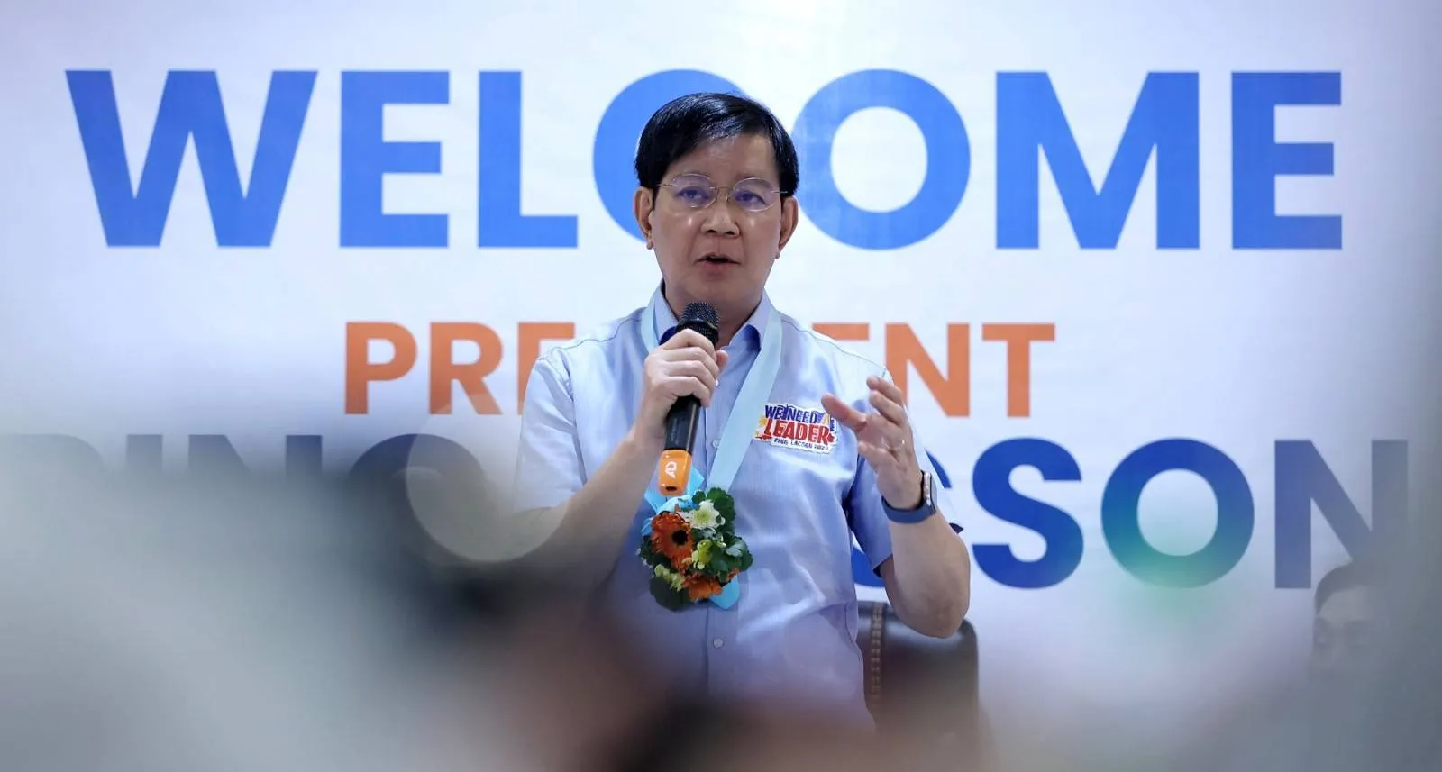 Ping says Leni's supporters gave 'color' to his statement, insists it wasn't red-tagging
