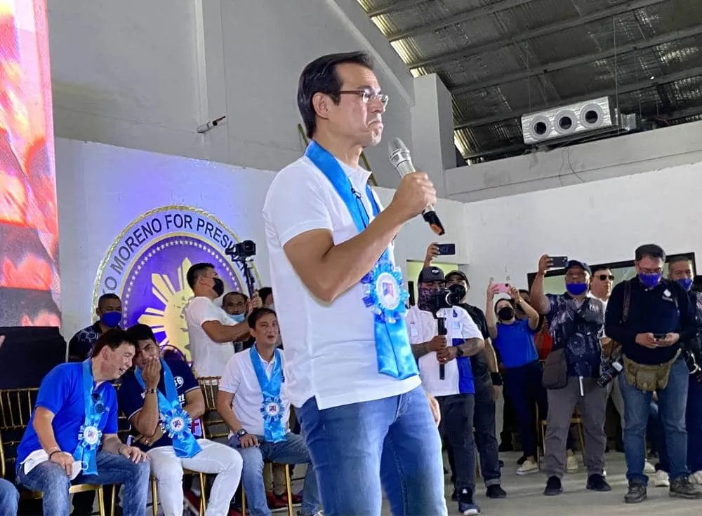 Mayor Isko rejects calls for him to withdraw from presidential race just to let VP Leni win