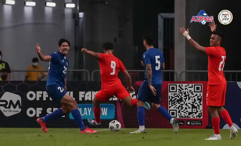 Shorthanded Azkals fall to Singapore in Tri-Nations Series