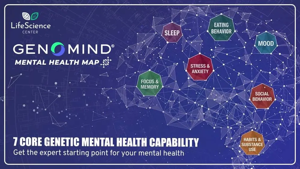 Lifescience Center launches Genomind Mental Health Map Test to analyze how you behave based on your genes