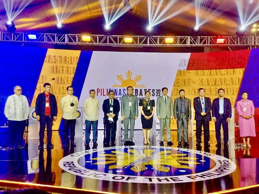 Comelec bares new PiliPinas Debates 2022 format