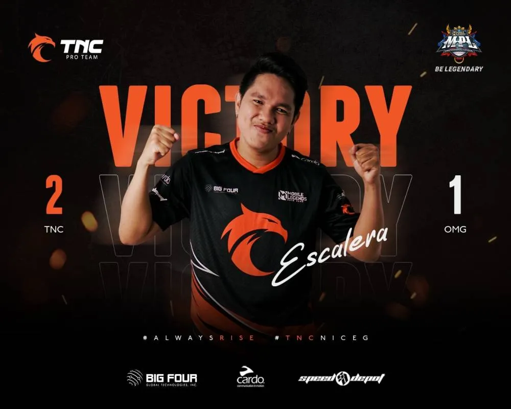 SDzyz, Benthings carry TNC Pro Team past Omega Esports