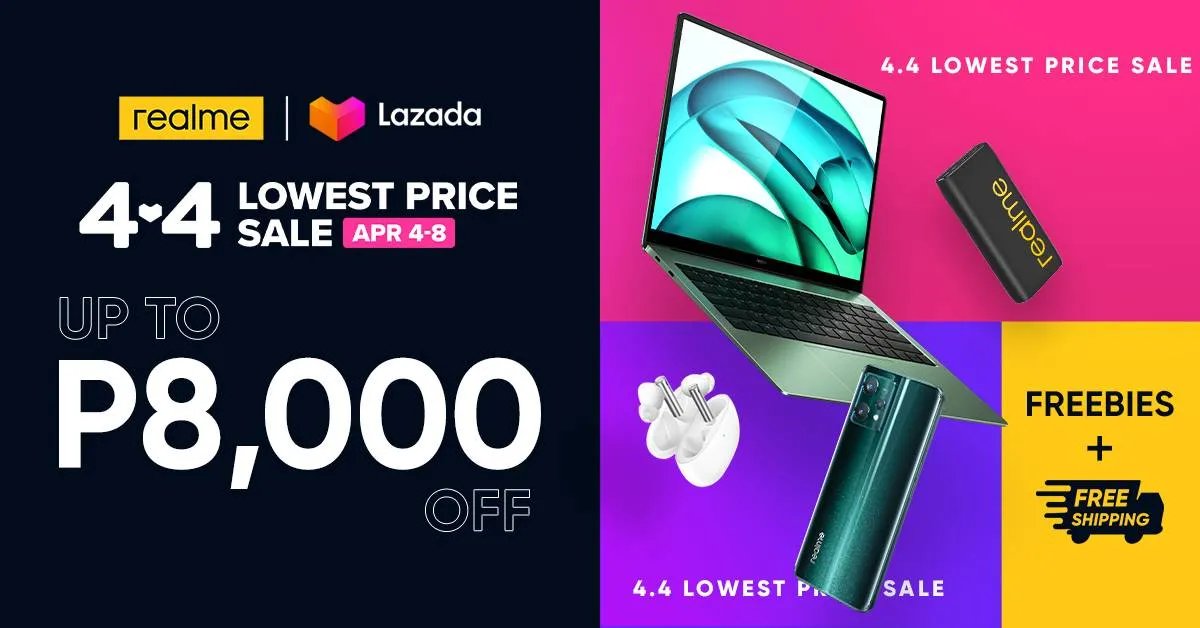 realme is throwing a massive shopping party this 4.4!