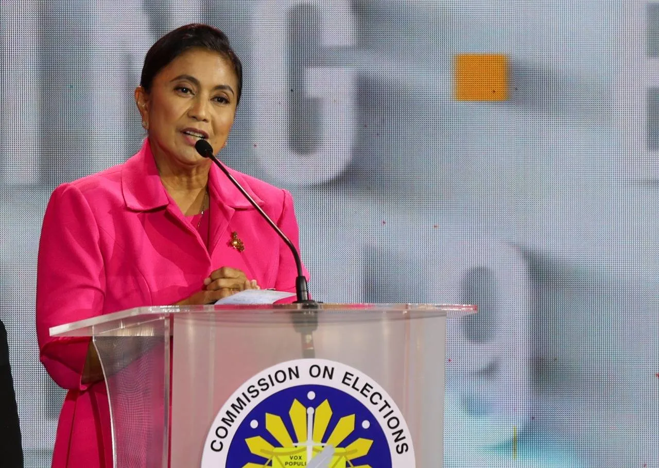 In Comelec debate, Robredo holds on to hope for Pinoys