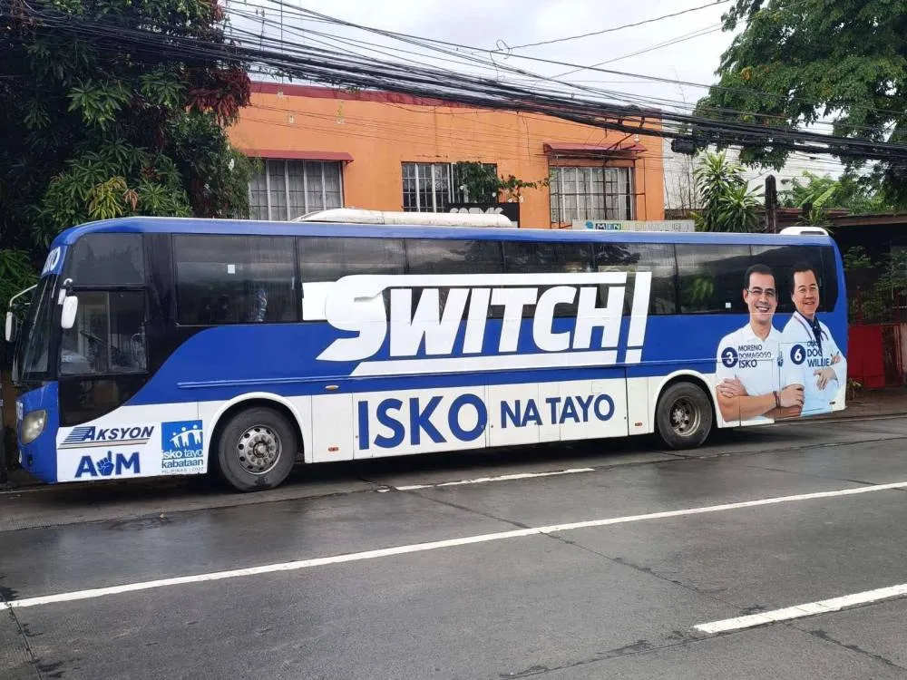 ‘Bus Ni Isko’ caravan kicks off 20-day journey with Manila-Paranaque-Muntinlupa run