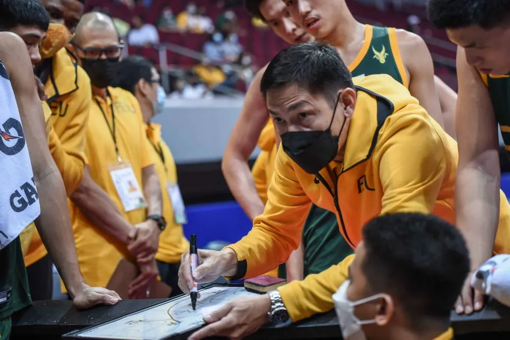 Mixed emotions for FEU coach Olsen after beating Adamson, brother Nash