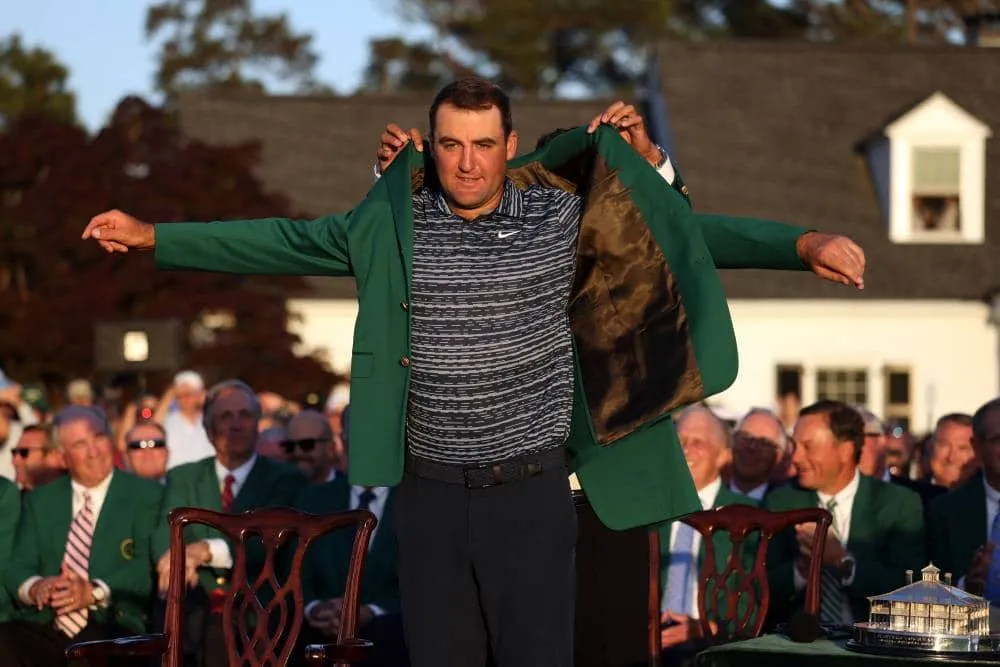 No.1 Scheffler wins first major at Masters after Tiger's return