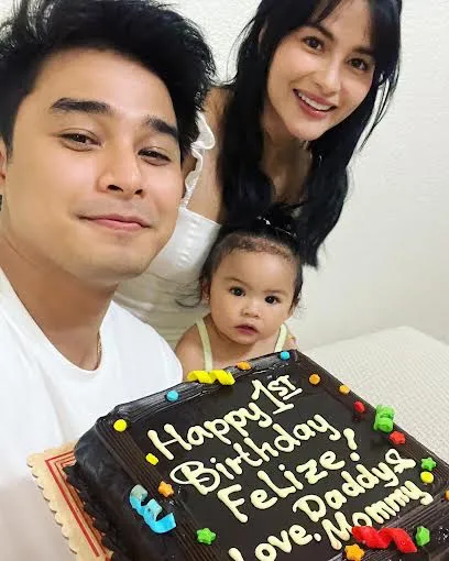 McCoy De Leon, Elisse Joson mark daughter's first birthday