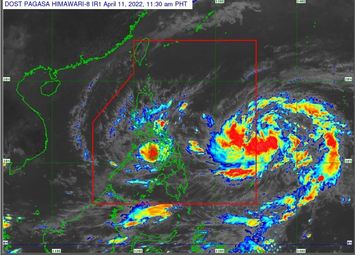 PAGASA: Tropical depression Agaton remains ‘almost stationary’ over San Pablo Bay