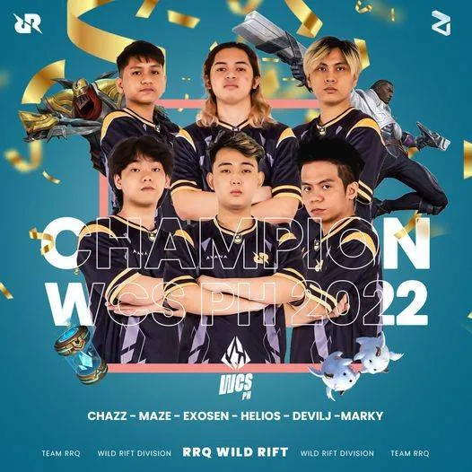 RRQ PH upsets Fennel Adversity, wins WCS Philippines title