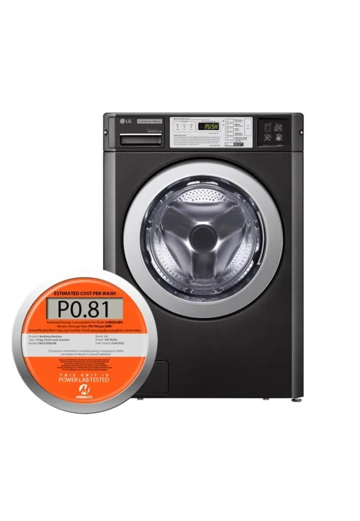LG commercial washers acquire coveted orange tag from Meralco