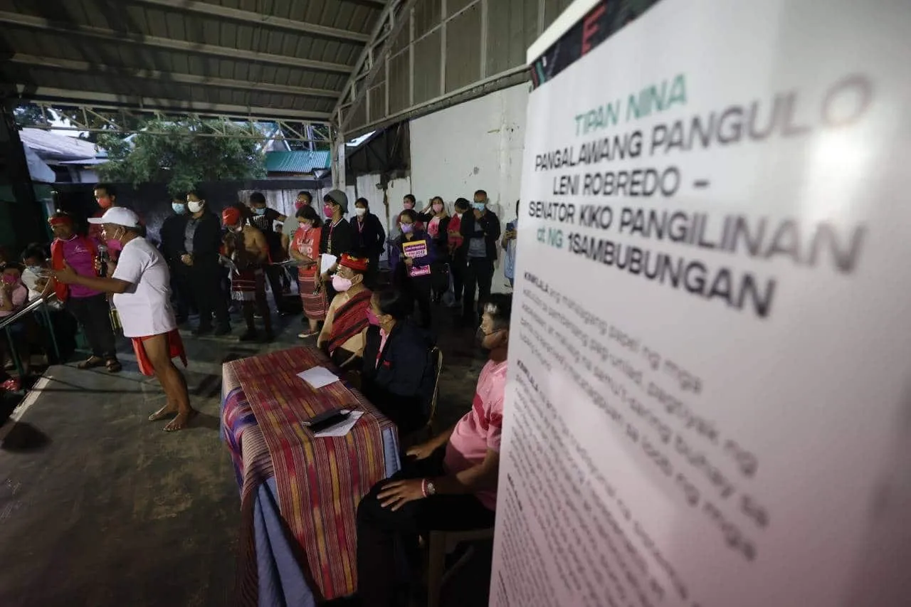 In Antipolo, Leni-Kiko tandem signs pact with IPs promoting their rights, welfare