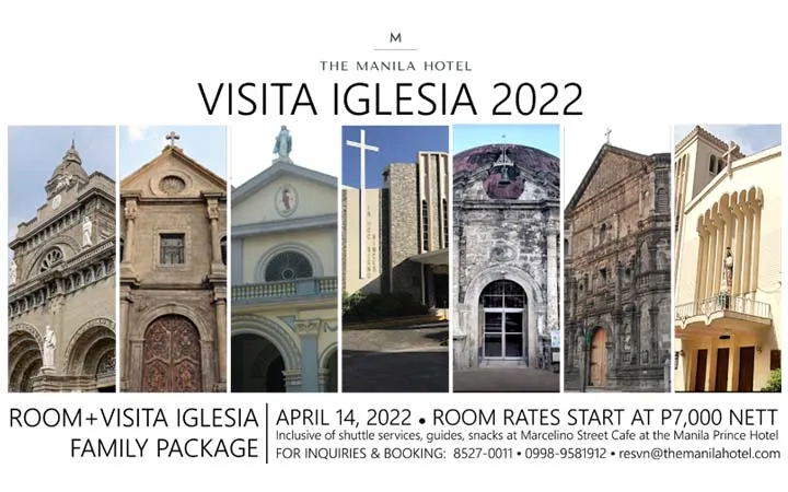 Visita Iglesia and Easter activity at The Manila Hotel￼
