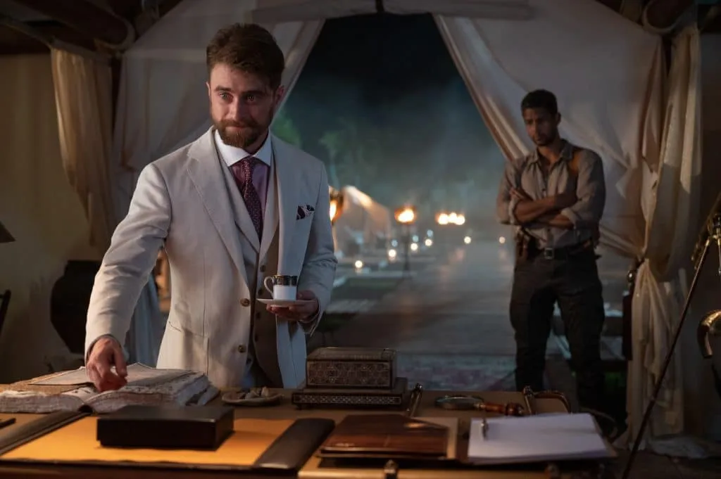 Daniel Radcliffe, a bratty billionaire in ‘The Lost City’