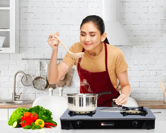 Sarah G., Hanabishi share tips on how to keep gas stoves clean