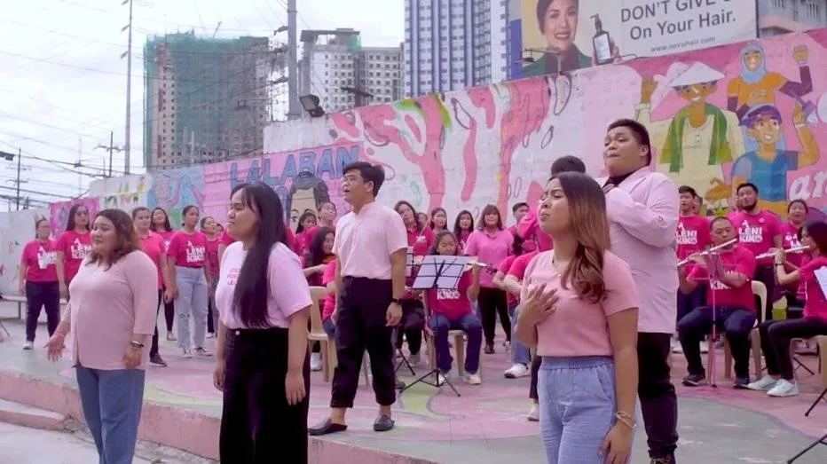 Over 300 musicians air support for Robredo via ‘Rosas’ music video