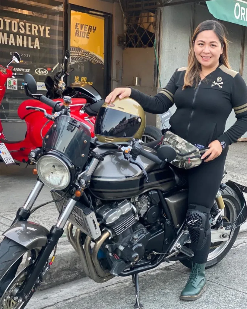 Bernadette Reyes shares motorcycling journey
