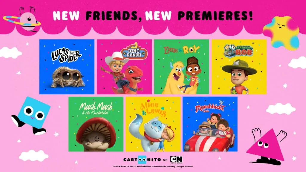 New TV band ‘Cartoonito’ encourages young ones to laugh, play & learn￼