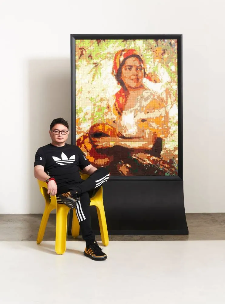 PinoyLUG turns Fernando Amorsolo’s masterpieces into Lego mosaics
